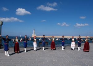cretan dance-agia marina- chania- crete-greece -folia hotel