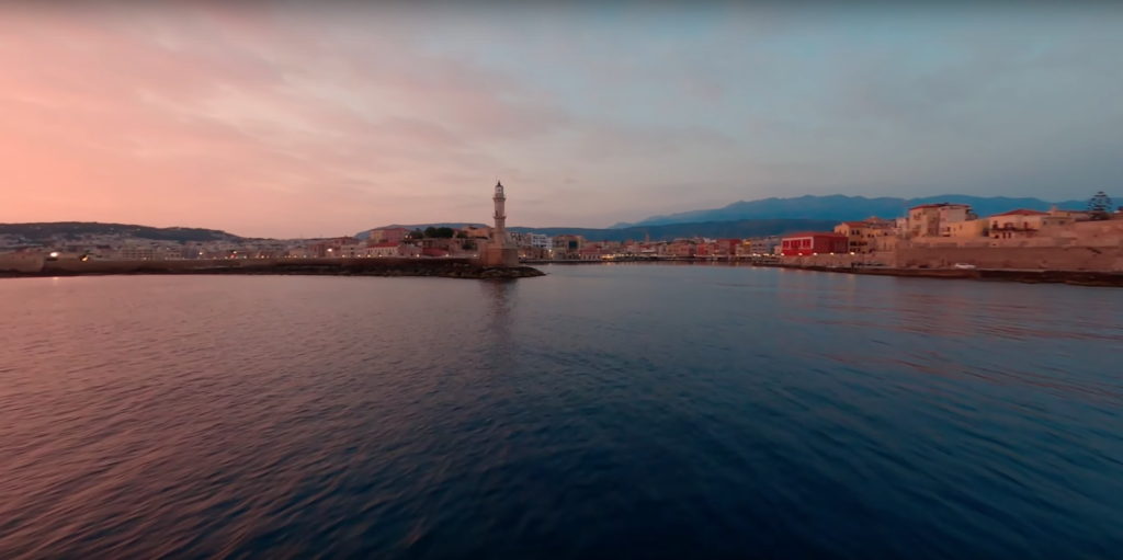 Chania Crete sunrise