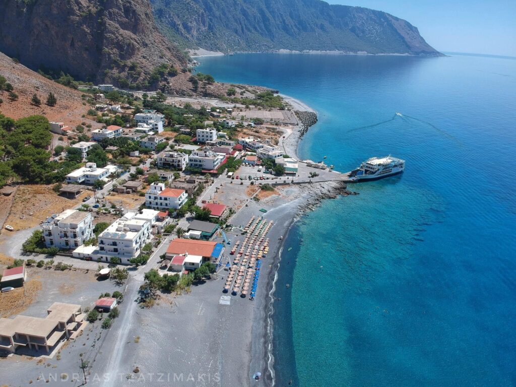 Agia Roumeli in South Crete